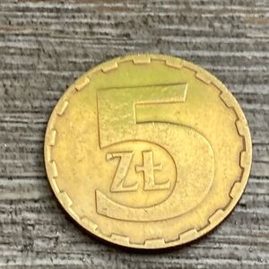 Vintage 1987 Zlotych Poland Coin